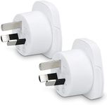 kwmobile 2x Travel Adapter for Type