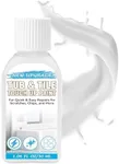 Tub and Tile Touch Up Paint, High-Gloss White Paint, Quick-Dry Repair Solution for Scratches and Chips on Bathtubs, Tiles, Sinks, Toilets, Porcelain, Enamel, Acrylic, and Cast Iron Surfaces