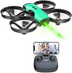 Loolinn | Drones for Kids with Camera - Mini Drone, Remote Control Quadcopter Drone with 90° Adjustable Camera, Security Guards, Photos and Videos (Gift Idea)