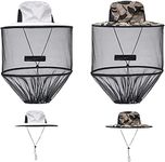 Mosquito Head Net Hat, 2Pack Mosqui