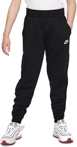 Nike Unisex Children's NSW Club Tracksuit Bottoms Black/White