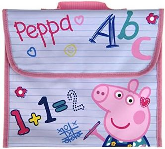 Peppa Pig Girls Primary School Reading Book Bag, Lilac, One Size, Book Bag