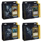 Magic The Gathering D07810000 Warhammer 40K Commander Decks MP1+MP2+MP3+MP4, Multicoloured