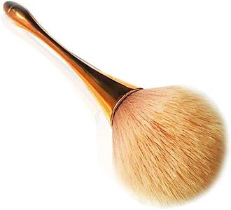 Super Large Mineral Powder Brush, Nail Brushes Kabuki Makeup Brushes Soft Fluffy Foundation Brush Blush Brush,Professional Powder Brushfor Daily Makeup(Rose Gold color) …