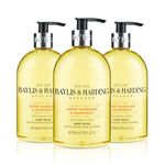 Baylis & Harding Sweet Mandarin and Grapefruit Hand Wash, 500 ml (Pack of 3) - Vegan Friendly