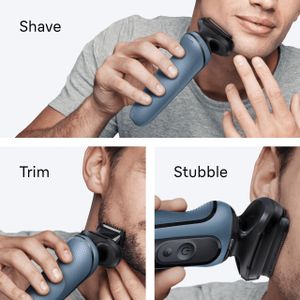 Braun Series 5 Electric Shaver – Wet & Dry Rechargeable Razor