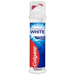 Colgate Advanced White Toothpaste 100ml | teeth whitening toothpaste | clinically proven whitening | whitens in 10 days | with active micro-cleansing crystals | new stain prevention | enamel safe