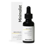 Minimalist 2% Alpha Arbutin Serum for Pigmentation & Dark Spots Removal | Anti-pigmentation Face Serum with Hyaluronic Acid to Remove Blemishes, Acne Marks & Tanning (10 ml (Pack of 1))