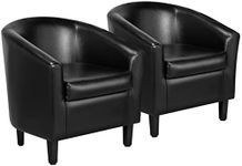 Yaheetech Barrel Chairs Set of 2, F