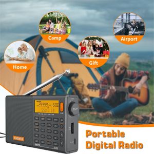 XHDATA D-808 Portable Radio – AM/FM/SW SSB Receiver with LCD Display