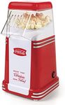 Nostalgia Hot-Air Electric Popcorn Maker, 8 Cups, Healthy Oil Free Popcorn with Measuring Scoop