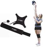 Puredrop Volleyball Training Equipment Aid Great Trainer for Solo Practice of Serving Tosses and arm Swings Returns The Ball After Every Swing Adjustable Cord and Waist Length fits Any Volleyball