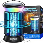 GTERT Solar Bug Zapper Outdoor, Ele