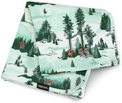 Milk Snob Star Wars Endor Escape Baby Boy and Girl Swaddle Blanket, Soft Receiving, Security Bed and Play Blanket, Toddler and Infant Baby Bedding Registry and Shower Gifts, Newborn Essentials