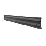 Fulton 24 Inch Long Anodized Aluminum Straight Edge Bar with .001 Tolerance | Perfect for Checking Straightness On Metal Surface Tops Whet Stones Machinery and Can Be Used to Mark Or Scribe Lines