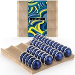 Zerosonic Coffee Capsule Storage Drawer Tray,Drawer Insert Organizer Holds 44pods Compatible with Nespresso Vertuo Vertuoline Capsules for Kitchen,Home,Office(Waterproof/Washable)