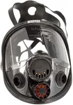 NORTH Honeywell Safety Products 760008A Safety Products, 7600 Series Full Facepiece Respirator, Dual Cartridge, Medium/Large