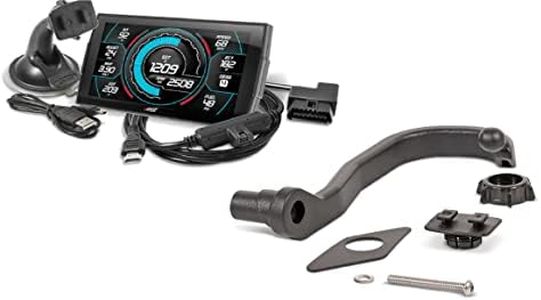 Edge Insight CTS3 Touch Screen Gauge Monitor 84130-3 & A-Pillar Mount 28600 Compatible with 2015-2019 Silverado/Sierra 2500HD/3500HD Gas Diesel 6.6 6.0 Duramax LML L5P LS