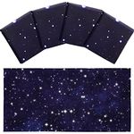 4 Pack Fluorescent Light Covers Magnetic Light Cover Panel Ceiling Light Covers Magnetic Classroom Light Covers for Office Classroom Home Drop Ceiling, 4 x 2 Feet (Starry Sky)