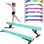 Seliyoo Adjustable Balance Beam,8FT gymnasitcs Beam, Balance Beam for Kids Ages 3-20,high and Lower Floor Beam,Gym Equipment for All Skills Practice at Home