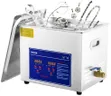 VEVOR Professional Ultrasonic Cleaner 10L/2.5 Gal, Easy to Use with Digital Timer & Heater, Stainless Steel Industrial Machine for Jewelry Dentures Small Parts, 110V, FCC/CE/RoHS Certified