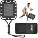 Hikeen Baseball Racket for Fly Balls,Fungo Bat for Coaches and Parents with Wide Elastic Bands,Fungo Bat Baseball Racket to Help Players Practice Hitting Pop Flies,Ground Balls& Line Drives