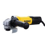 DEWALT DWE750T-B1,750Watt, 4" (100mm) Ultra SLIM Heavy Duty Angle Grinder Engineered For Heavy Duty Applications with Spindle Lock and Toggle Switch, 2 Year Manufacturer Warranty(SIDE HANDLE INCLUDED)