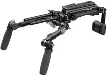SmallRig Shoulder Rig Kit for VCT-14, One-Touch Quick Release, for Sony, for Canon Cinema Cameras, Max Load of 20 KG (44 lb), with 1/4'' Thread & 15mm Rod Clamp, HawkLock SR009-5199