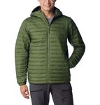 Columbia Men's Silver Falls Hooded Jacket, Hooded Puffer Jacket, Canteen, Size L