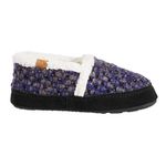 ACORN Girls' L'il Jam Moc Slipper, Blueberry, 12-13 Standard Width US Little Kid