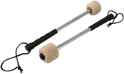 Pvcqjkd 2Pcs Bass Drum Mallet Felt 