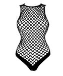 Buitifo Women Sexy Bodysuit Lingerie Mesh Teddy One Piece Babydoll Nightwear (Blac,M)