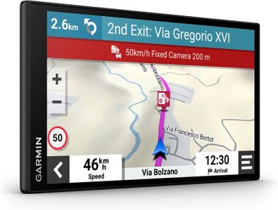 Garmin DriveSmart 76 GPS Sat Nav 7" Display – UK & Europe Maps, Bluetooth, Live Traffic