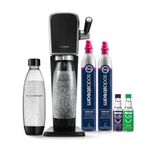 SodaStream Art Sparkling Water Maker Bundle, Black