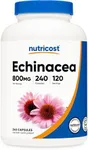 Nutricost Echinacea 800mg, 240 Capsules - Vegetarian Caps, Non GMO, Gluten Free, 120 Servings