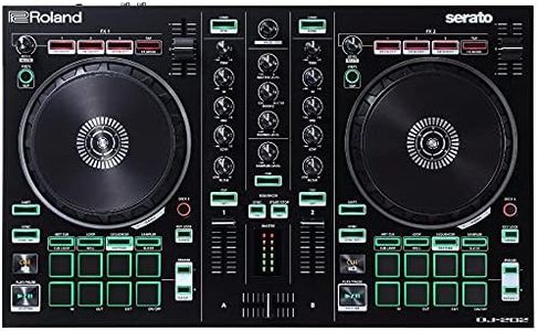 Roland DJ-202 2-Channel Serato DJ Controller with Drum Machine