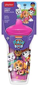 Playtex Sipsters Stage 3 Paw Patrol Spill-Proof, Leak-Proof, Break-Proof Insulated Spout Cup for Girls (12+ Months), 9 Ounce - 1 Count