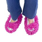 Gift Republic Llama Cleaning Slippers Pink