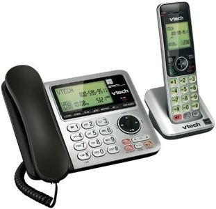 VTech CS6649 Expandable Corded/Cordless Phone System with Answering System-Caller ID/Call Waiting & Handset/Base Speakerphones