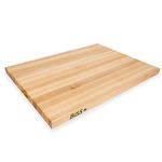 John Boos Boos Block R-Board Series Large Reversible Wood Cutting Board, 1.5-Inch Thickness, 24" x 18" x 1 1/2", Maple