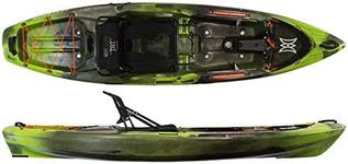 Perception Kayaks Pescador Pro 10 | Sit on Top Fishing Kayak with Adjustable Lawn Chair Seat | Large Front and Rear Storage | 10' 6" | Moss Camo