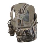 MDSTOP Turkey Vest with Seat, Turkey Hunting Vest with Game Pouch (Camo), Camo, One Size