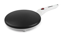 G3 Ferrari Non-Stick Electric Crepe Maker, White/Black, 42 x 20 x 6 cm