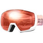 OutdoorMaster Kids Ski Goggles, Snowboard Goggles - Youth Snow Goggles - Halo