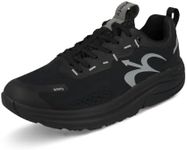 Gravity Defyer Men's G-DEFY Mehalef | Hybrid Versoshock | Cross Trainers | Lightweight Breathable Running Shoes Black