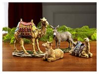 Set of 4 Christmas Nativity Animals Set - 7 inch Scale