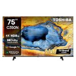 TOSHIBA 189 cm (75 inches) C350NP Series 4K Ultra HD Smart LED Google TV 75C350NP (Black)