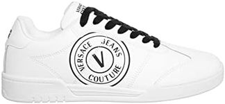 VERSACE JEANS COUTURE Men Brooklyn Sneakers White 6.5 UK