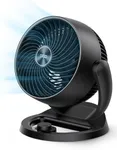 Dreo Fan for Bedroom, 2023 New Desk Air Circulator Fan for Whole Room, 9 Inch, 70ft Strong Airflow, 120° adjustable tilt, 28db Low Noise, Quiet, 3 Speeds, Portable Table Fan for Office, Kitchen, Home