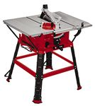 Einhell TC-TS 254 U Table Saw With Base Frame | Single Bevel Circular Saw (To 45°), Angle Stop (+/- 60°) For Mitre Cuts, Dust Extraction | 2200W Circular Bench Saw With Stand For Woodworking